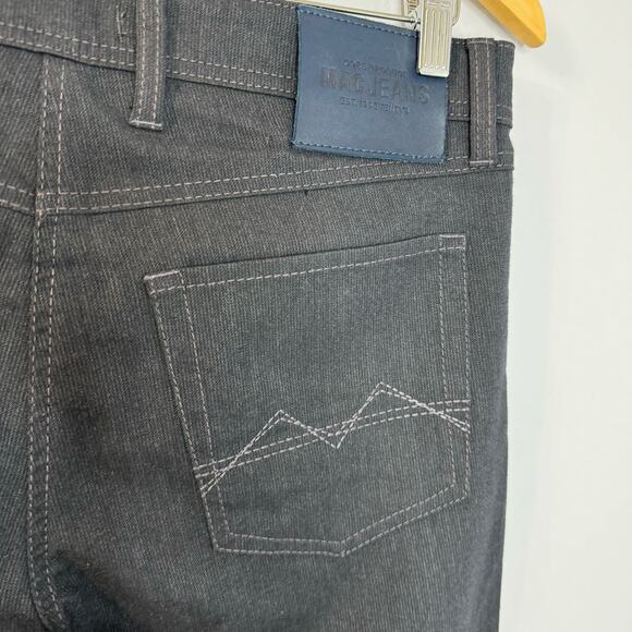 Mac Jeans Arne Lightweight Denim Slim Jean Fit 5 Pockets Stretch Mens Size 32x34 - Picture 5 of 8